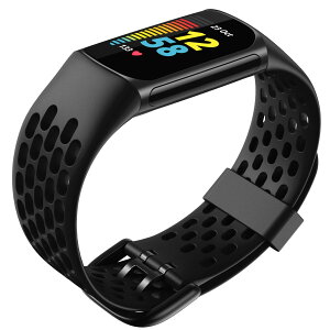 Fitbit Charge5 oh VR \tgohCharge5 pxg ʋCoh hX|[cohpXgb`oh Xgbv For Fitbit Charge5 (ubN)