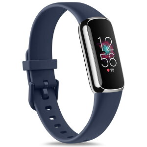 �R���p�`�u�� Fitbit Luxe �o���h �x���g �����x���g �_�炩���V���R�� �X�|�[�c�o���h �h���h�� ���߉\ ���F�I�� (S, �_�[�N�u���[)