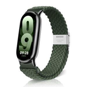 [AiMaoo] �o���h Xiaomi Smart Band 9 / Xiaomi Smart Band 8 �Ή� �����o���h �ւ��x���g�e���i�C������ �ґg�X�g���b�v ���߉\ �����p�X�g���b�v �E���֗� �y�� �_�炩��Xiaomi Mi Band 9 / Xiaomi Mi Band 8 �p