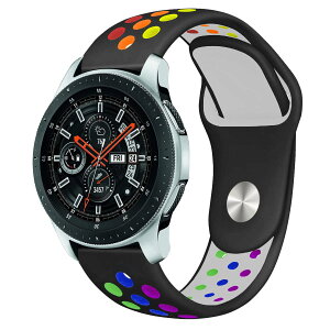 ���O��22MM�ėp �R���p�`�u�� Samsung Galaxy Watch 3 45mm/Galaxy Watch 46mm�A�R���p�`�u�� HUAWEI Watch GT3 Pro 46mm/GT3 46mm/GT2 Pro 46mm�A�R���p�`�u��Amazfit GTR 47mm/GTR2 �x���g�A�X�|�[�c�o���h �����x���g �V���R