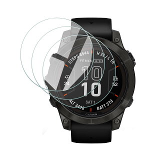 AiMaoo �K���X�t�B���� Garmin Fenix 7X Pro �Ή� �t�B���� [3������] �ی�t�B���� �����K���X �d�x9H �ϏՌ� ���h�~ �C�A�Ȃ� �����ߗ� 3D�S�ʕی� Garmin Fenix 7X Pro�p