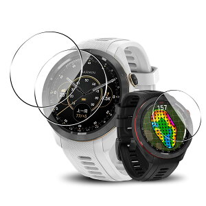 【3枚セット】対応 Garmin Approach S70 47MM ガラスフィルム フィルム 強化ガラス 日本旭硝子製素材 ガーミンApproach S70 47MM 用 保護フィルム カバー ケース 高透過率 3D 高感度タッチ 気泡防止 簡単