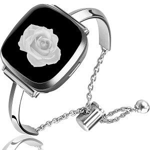 Fitbit Versa 4/Fitbit Versa 3/Fitbit Sense 2/Fitbit Sense Ή oh xg XeX ւxg HsvŒ߉\ poh fC[Y xgiB-Vo[j