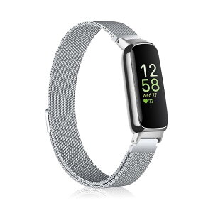 [SeGinn] Fitbit Inspire 3 �Ή� �o���h �t�@�b�V���� �����o���h ���C �o�b�N���t�� �x���g �T�C�Y���߉\ �X�e�����X�� �����o���h �R���p�`�u�� Fitbit Inspire 3 �o���h�i��j