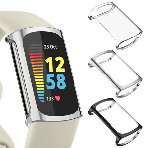 [3pbN]Fitbit Charge6 P[XFitbit Charge5 یJo[ ATPUAϏՌAyʁAwh~Aϖh~Ax^b` ҂Ή Fitbit Charge6 & Fitbit Charge5 X}[gEHb`یP[X