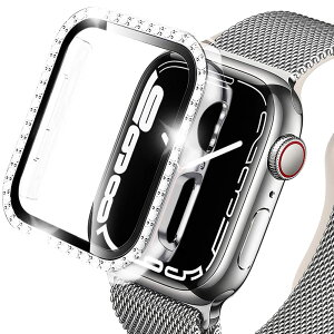 MiimallyPCP[X+tC 2C1zΉApple Watch 9/8 41mm/7 41mmpP[X CXg[t AbvEHb`V[Y 9/8 2022Jo[ V[g KX PCގ C菝h~ hՌ Appl