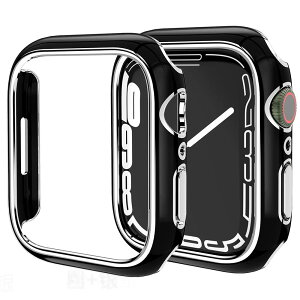 Miimall Ή Apple Watch 8 45mm/7 45mmP[X AbvEHb`V[Y 8 2022/7 P[X PCގIV݌v h~ ho y hՌ یop[ Apple Watch Series 7 ʃJo[i45mm|ubNxFV