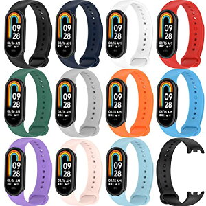 XIHAMA For Xiaomi MiBand 8 / MiBand 9 oh VRoh  uXbgxg X|[coh VI~8/9 X}[gEHb`oh (11pcs)