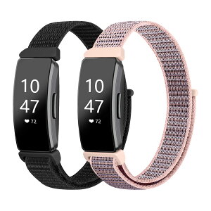 Financingpig �o���h for Fitbit Inspire2/Inspire/Inspire HR�����o���h�A�_�炩���i�C�������x���g �ʋC�� ���F�I�� �����\ ��+�s���N�T���h