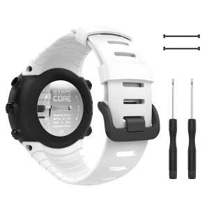 [ATiC] Suunto Core oh SUUNTO(Xg) CoreRAp \tg  TPUrvXgbv/oh xg ˂/ol_t rTCYF5.51"-9.06" (140mm-230mm) White