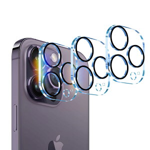 Seninhi 3 JtB iPhone 14 Pro/iPhone 14 Pro MAX p JY ی Jo[ KX Sʕی  IoI[o[h~ ACtH14v / 14v}bNX Ή 3Zbg