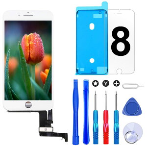 Brinonac iPhone 8/SE 2020 LCD tpl ʌ tgpl 4.7" 3D ^b`tCHɂ͉ʕیtBtĂ܂()