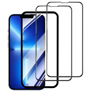 DXFAU iPhone 13 Promax KXtB 6.7C` ߗ wth~ Uh~ CAh~ 炩ȃ^b` SʕیtB KChgt \t͊ȒP 2Zbgi ACtH13 Prom