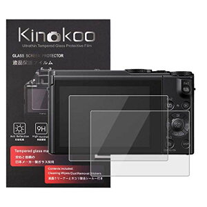 kinokoo tیtB Panasonic fW^J Lumix DMC-LX9/DMC-LX10/DMC-LX15/DC-GX9/DMC-GX80/DMC-GX85/DC-G95/DC-G90/DMC-GX7 Mark II/G7/FZ300p dx9H ߗ ώw CA KX 0.3mm 2Zbg