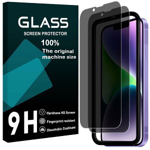 �Ή� iPhone 14 Plus/iPhone 13 Pro Max �K���X�t�C���� �`�����h�~ �y 2���Z�b�g-�v���C�o�V�[�ی�z �K�C�h�g�t�� ���YAGC�f�� �A�C�t�H��14�v���X / 13�v�� �}�b�N�X �����K���X �`�����t�B���� �t��