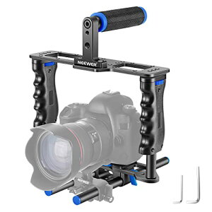 NEEWER �A���~�j�E������ �J�����r�f�I�P�[�W �t�B�����f��쐬�L�b�g �g�b�v�n���h���A�f���A���n���h�O���b�v�A2�{15mm���b�h�t�� DSLR�J��������уJ���R�[�_�[�ƌ݊��ł���i��+�j