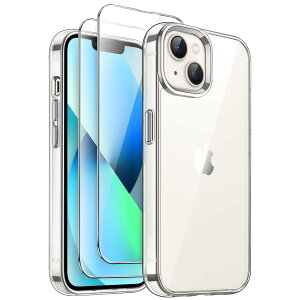 JETech 3 in 1 iPhone 13 mini 5.4 C`p P[X 2KXtBt ΂܂Ȃ ϏՌop[ X}zJo[ (NA)