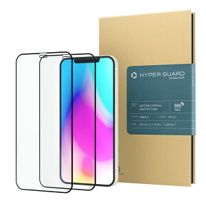 [HYPER GUARD] iPhone12Pro / iPhone12 KXtB nCubgR 2 SIAAF؎擾 w\ Sʕی  ϏՌ یtB nCp[K[h KGF-N-7