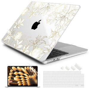 Batianda 2023MacBook Air 15 M2 A2941p yʌgѕیP[X+XN[یtB+{L[{[hJo[AF̃̉