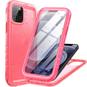 Cozycas Ή iPhone 12 Pro Max P[X h - iPhone12ProMaxpP[X [IP68h/ho/ϏՌ/Sh/Sʕی/Be/J/Oi[d/ČRMILKi/y/?F/^] X}zgуP[X iPhone 12 P