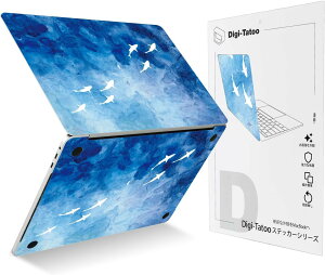 Digi-Tatoo XLV[ MacBook Air 15.3 C` M3 M2 2022~2024 ƌ݊ A3114 A2941 Jo[ P[X tB XebJ[ ی O\Ah~юct [~]