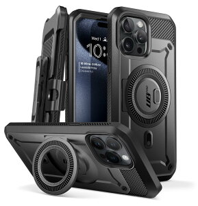 SUPCASE iPhone 15 Pro Max P[X 6.7C`p 2023 CP[X MagSafeΉ ČRMILKi擾 Ռz Sʕی ʃtBt X^ht xgz_[@\ CX[d MagProV[Y
