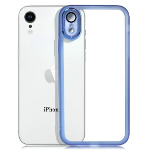 YUYIB iPhone XR P[X NA  YtBt Jی VR \tgP[X  wh~ TPU ^  X}zP[X ACtHXR Jo[ (iPhone XR, u[)