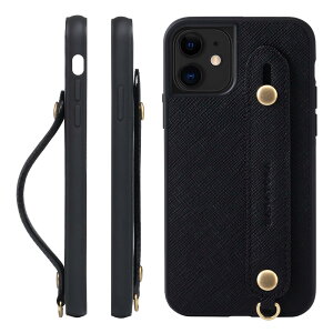 HANATORA iPhone12mini P[X {v ϏՌ wʃxg XgbvO X}zP[X X}z X^h@\ KXtB t TtBA[m U[ Mtg }OlbgȂ ubN XGH-12Mini-Bla