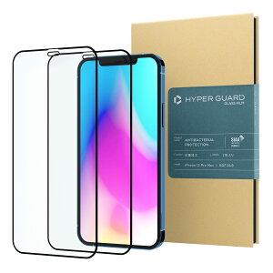 [HYPER GUARD] iPhone12Pro Max KXtB nCubgR 2 SIAAF؎擾 w\ Sʕی  ϏՌ یtB nCp[K[h KGF-N-8