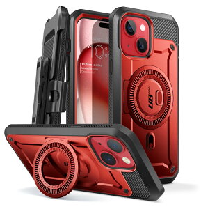 SUPCASE iPhone 15/14/13 P[X 6.1C` 2023/2022 CP[X MagSafeΉ ČRMILKi擾 Ռz Sʕی ʃtBt X^ht xgz_[@\ CX[d MagProV[Y
