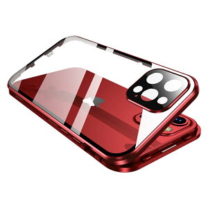 bNt iPhone13Pro P[X SʃJo[ Jی tJo[ KXtBt }Olbg iPhone13 Pro ʃP[X 360 KXP[X A~ op[  NA (13Pro, )