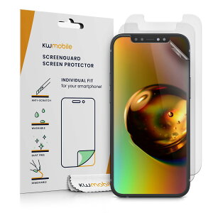 kwmobile 3x fBXvCیtB Apple iPhone 12 / iPhone 12 ProΉ - }bg ˖h~ wՂȂ - Ή