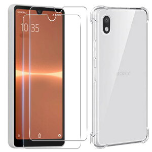 Ή Xperia Ace III SO-53C SOG08 tC (2) + P[X Xperia Ace3 KXtC tیtB KX EhGbWH dx9H Uh~ 0.26mm 3D TouchΉ x  w