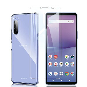 Ή Xperia 10 V p KXtBy1KXtB+1TPU VR P[XzXperia 10 V SO-52D SOG11 tیtB ߗ CA[ Uh~ Xperia 10 V NA VR  TPU P[X