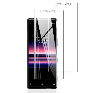 �y2������ ���YAGC���Ɏq�f�ށz�Ή� Xperia 5 SOV41 SO-01M �t�B���� Xperia 5 �K���X�t�B���� ���Ɏq�f�ސ� SO-01M/SOV41 �ی�t�B���� ���炳�� �t�� �K���X �ɔ� ����0.26 ���d�x9H 3D Touch�Ή� �����K���X