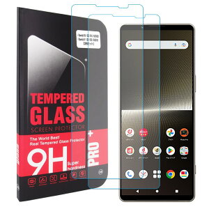 [2Zbg] Xperia 1 IV (SO-51C / SOG06) / Xperia 1 V (SO-51D / SOG10) p  KXtB tیtB ϏՌ LYh~ [0.25mm / dx9H / 2.5DEhH / 萔 1] GNXyA1 IV GN