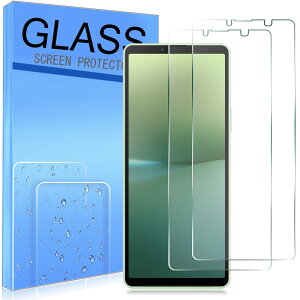 y2Zbgz FOR Sony Xperia 10 V SO-52D/SOG11/SoftBank p̃KXtB KX tیtB SO-52D/SOG11/SoftBank p̑Ή یtB dx9H 0.33 ɎqfAGC CA[ Uh~ 