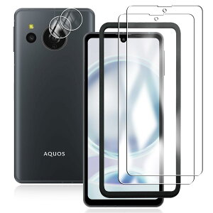 Ή AQUOS sense8 SH-54D / SHG11 tB 2 + 2 Ή AQUOS sense8 SH-54D YیtB Ή AQUOS sense8 SHG11 p̃KXtB tیtB Sʕی ϏՌ ɔ CA[ wh~y2