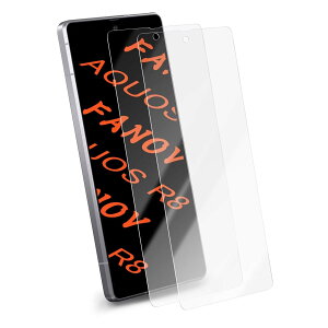 AQUOS R8 KXtB wFؑΉ y2Zbgz ANIX R8 SH-52D Ή ی tB Ɏq KX dx9H CA[ \tȒP Sʋz x tی