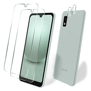 y4Zbgpz2 FOR AQUOS wish3 A302SH p̃KXtB + 2 JیtB dx9H Ɏq ߗ FOR AQUOS wish2 SH-51C/ SH-51C p̃tB KX t KX hw ϏՌ