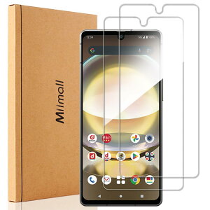 Miimally2ZbgzSHARP AQUOS R8 SH-52DKXtB V[v ANIX R8 KXtیtB dx9H x SʃKX 2.5DEhGbWH یtB ANIX R8 SH-52DʃV