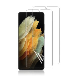 PHISIMOO Galaxy S21 Ultra 5G �p �t�B���� �_�炩��TPU�f�� �S�ʉt���ی�t�B���� �w��F�ؑΉ� 24���Ԏ����C���Z�p �����ߗ� �t���J�o�[ �ʒu���ߊ��t�� �\��t���ȒP �C�A�[�� �N���A �M�����N