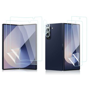 HeeNia [6Zbg] Samsung Galaxy Z Fold 6 5G Ή tB یtB(2)+JtB(2)+ wʃtB(2) Sʕیtی TPUf _炩tB 24ԎCZp Sʋz XN