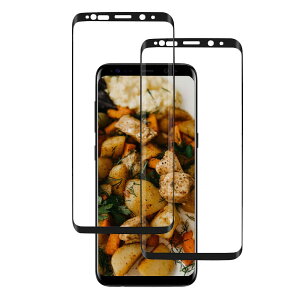 2 For Galaxy S8 Plus tB KXtB For SC-03J SCV35 pKXtB SʕیtB [3D Touch] T[tFXیtB w䃍bN@\ dx9H Uh~  hw For Galaxy S8