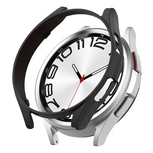 AiMaoo Samsung Galaxy Watch 6 Classic 47mm Ή P[X ی Jo[ PCf ϏՌ h~ ϐFh~ y ϏՌ tȒP LYh~ ho MNV[ Samsung Galaxy Watch 6 Classic 47mm p (ubN)