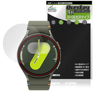 �~���r�b�N�X Galaxy Watch7 (44mm) �Ή� �ی� �t�B���� ���d�x 9H ���� PET�� �����K���X�����̍d�x ���{��