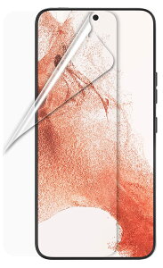 【araree】 Galaxy S22 5G 対応 フィルム 液晶 エッジ 保護 指紋 反射防止 クリア 保護フィルム 貼付ガイド 付 保護シール 透明 画面保護シート 液晶保護フィルム [ Samsung GalaxyS22 ギャラクシーS22 ギ