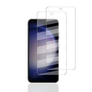 Ή Galaxy S23 (SC-51D/SCG19) p 2 KXtB y{Ɏq dx9Hz tB KX t یtB 3D TouchΉ ACA[ A0.26mm^ 2.5D EhGbWH AٟA0