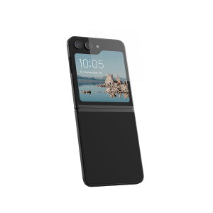 URBAN ARMOR GEAR Galaxy Z Flip 5 �Ή� ��d�����K���X�t�B���� SCREEN SHIELD PLUS �A���`���t���N�e�B�u/����/�w��h�~ �\��t���K�C�h�g�t�� �y���{���K�㗝�X�i�z UAG-GLXZFLP5-SPPLS