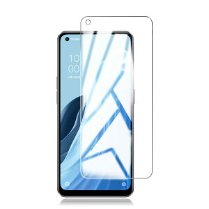 RuiMi for OPPO RENO7 A ガラスフィルムfor OPPO RENO7 A 液晶保護フィルム 強化ガラスフィルム 日本製素材旭硝子製 高透過性 2.5D ラウンドエッジ加工 極上のタッチ感 0.2mm超薄 硬度9H 耐指紋